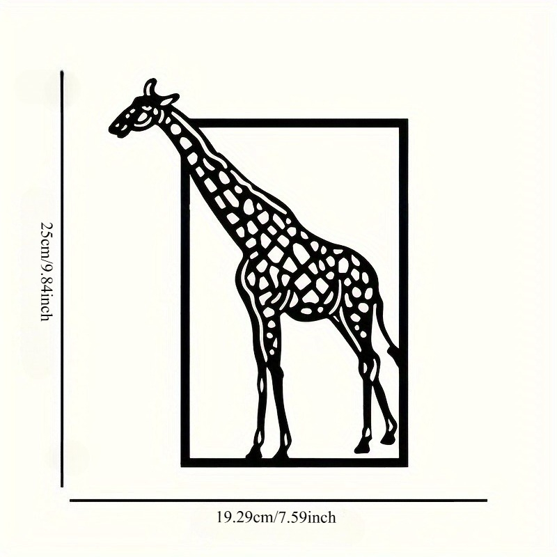 Abstract giraffe metal wall ar - огляд і ціна Art Craft Simple