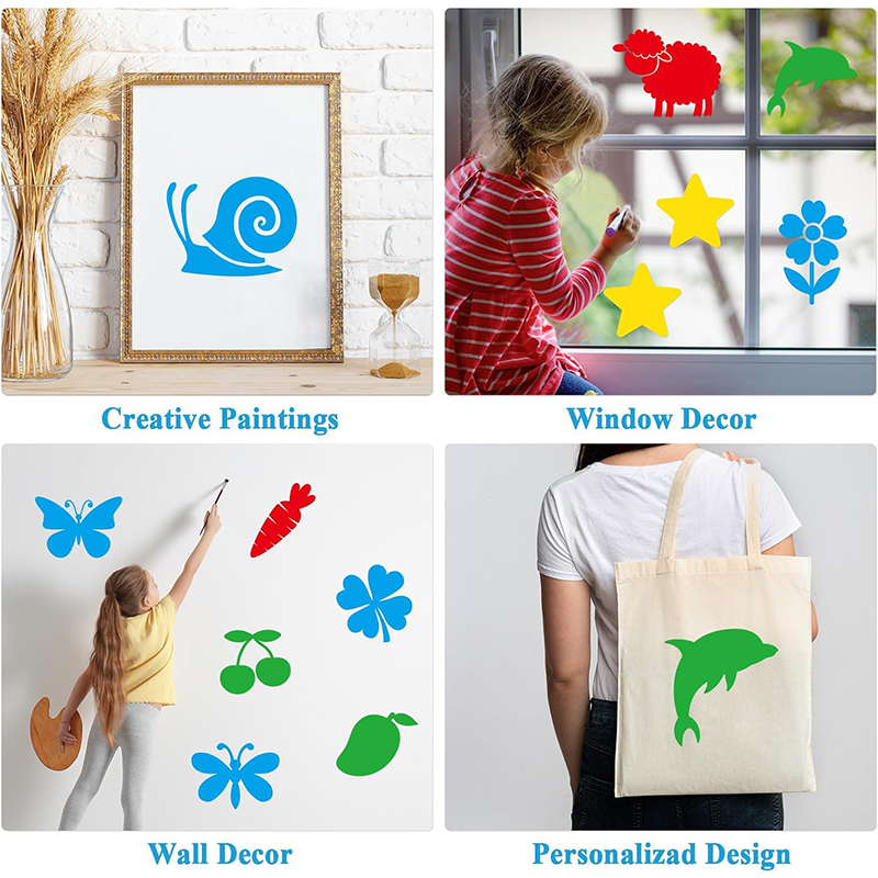 10/20pcs Painting Template Dra - огляд і ціна Art Craft Diy