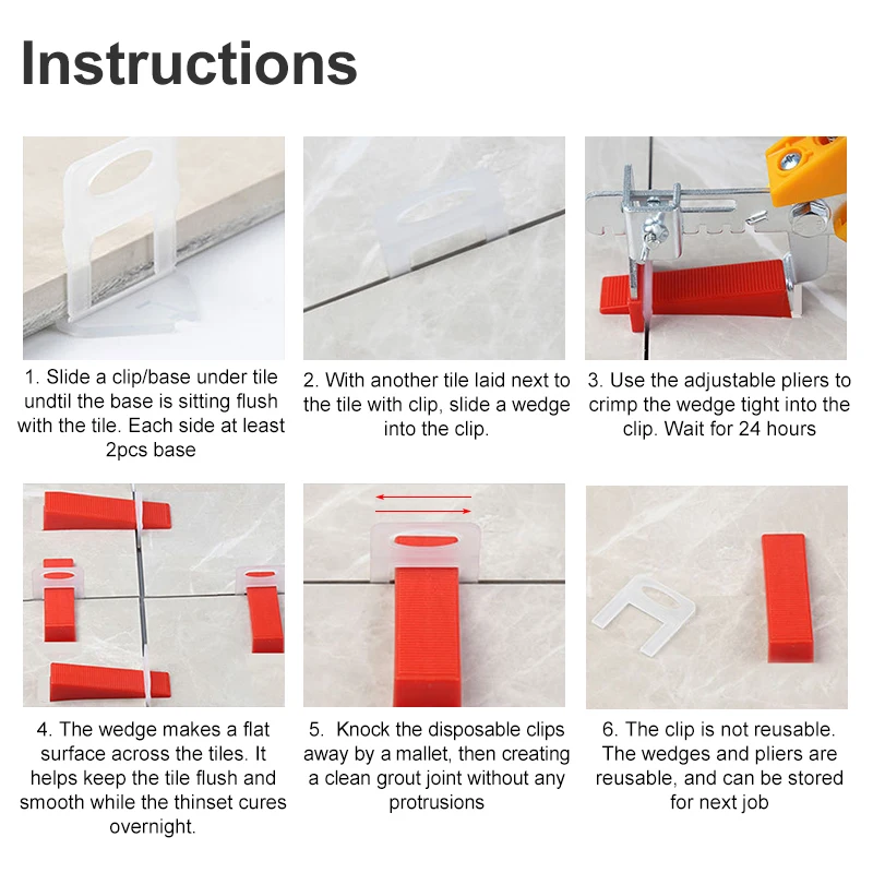 100pcs 1/1.5/2/2.5/3mm Ceramic - огляд і ціна Mosaic Tile Supply