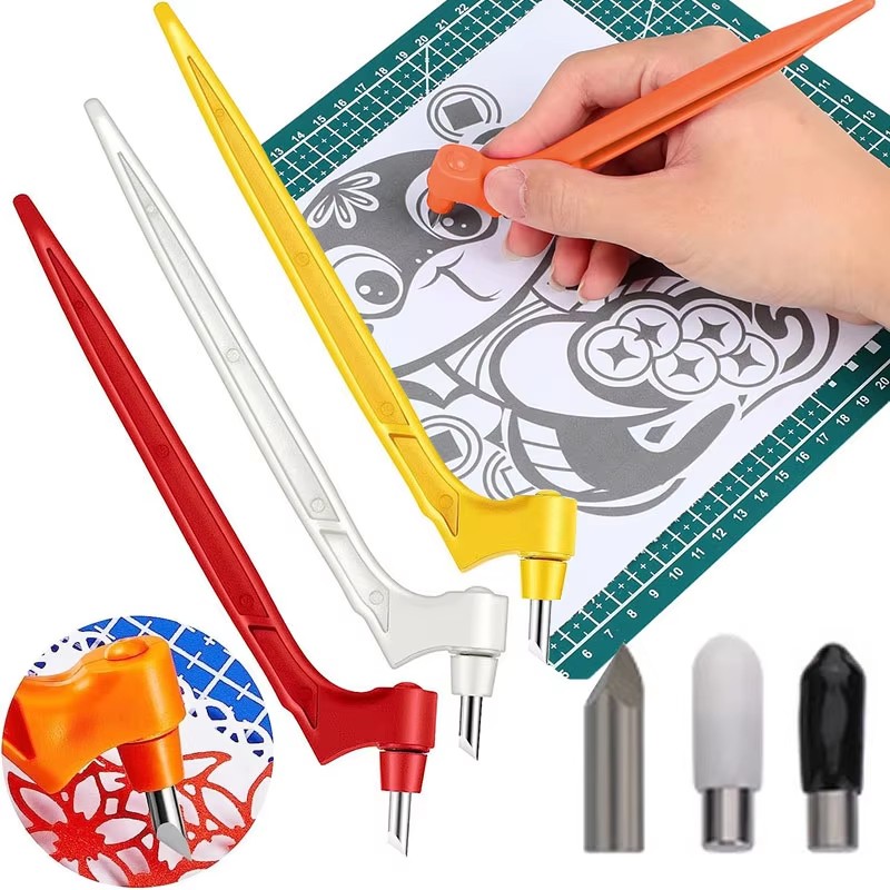 1/2/4/6set 360˚ Rotating Paper - огляд і ціна Art Craft Knife