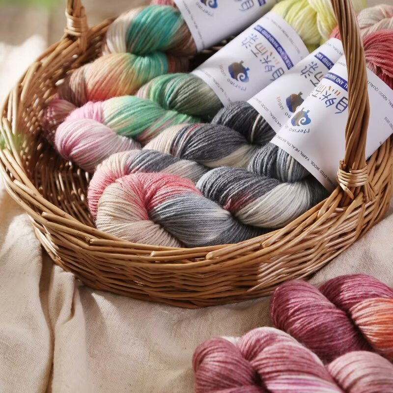 100g Soft Handmade Dyed Yarn R - огляд і ціна Art Craft 2 Year Olds