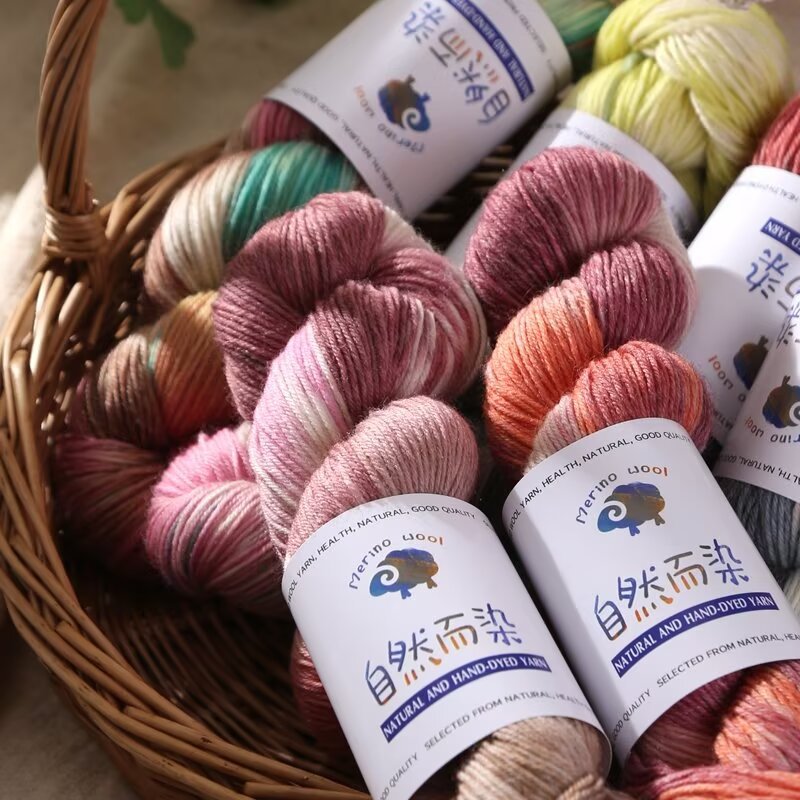 100g Soft Handmade Dyed Yarn R - огляд і ціна Art Craft 2 Year Olds