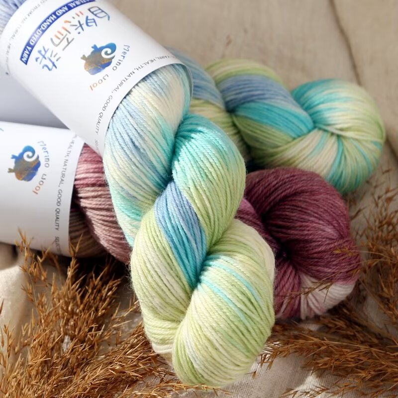 100g Soft Handmade Dyed Yarn R - огляд і ціна Art Craft 2 Year Olds