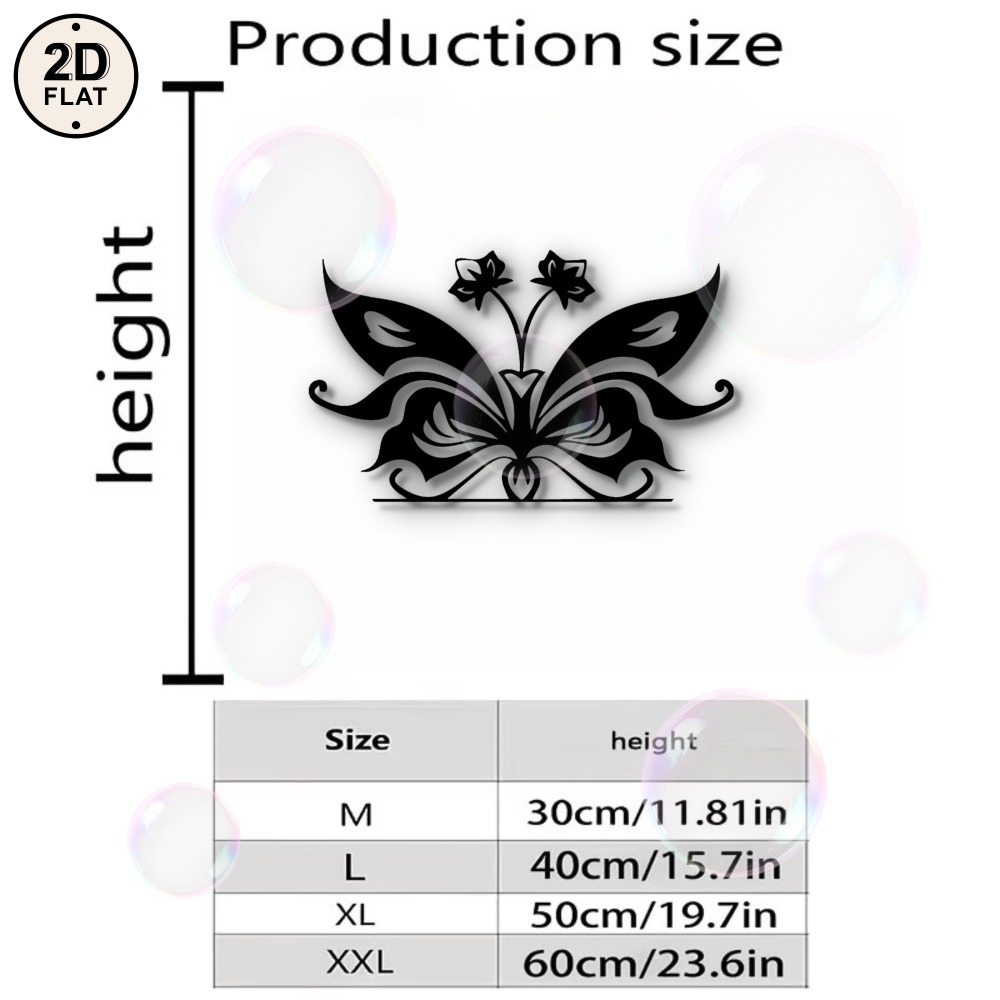 Metal Wall Art Floral Butterfl - огляд і ціна Art Craft Butterfly