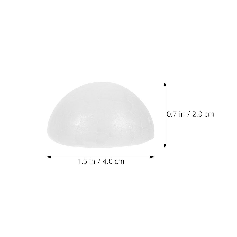 100Pcs Polystyrene Foam White  - огляд і ціна Art Craft Project