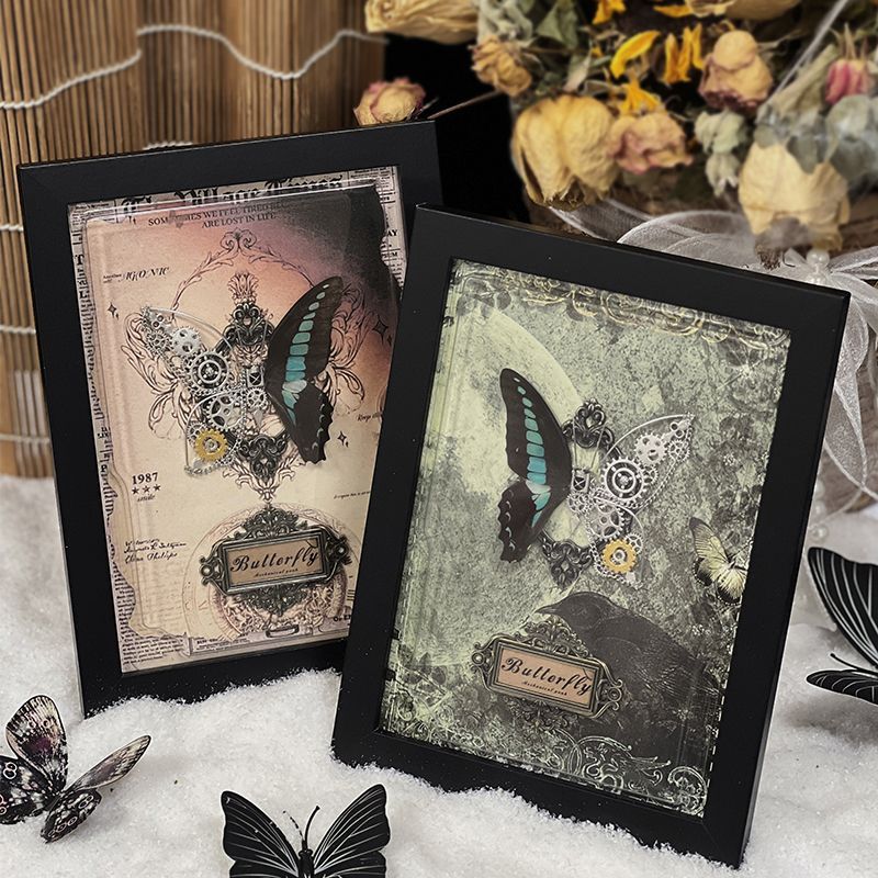 Steampunk Butterfly Frame DIY  - огляд і ціна Art Craft Butterfly