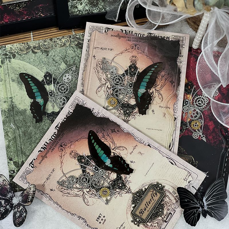 Steampunk Butterfly Frame DIY  - огляд і ціна Art Craft Butterfly