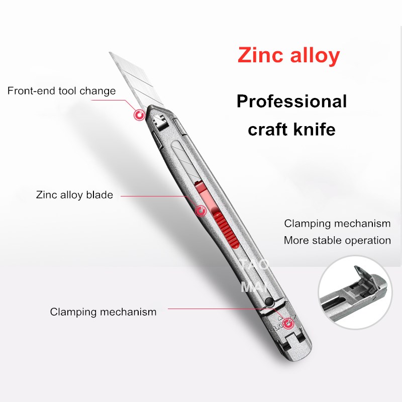 Zinc Alloy Utility Knife Leath - огляд і ціна Art Craft Knife