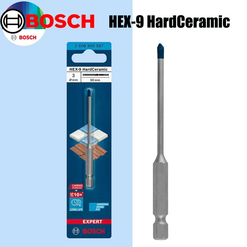 BOSCH Hex-9 Hard Ceramic Drill - огляд і ціна Mosaic Tile Supply