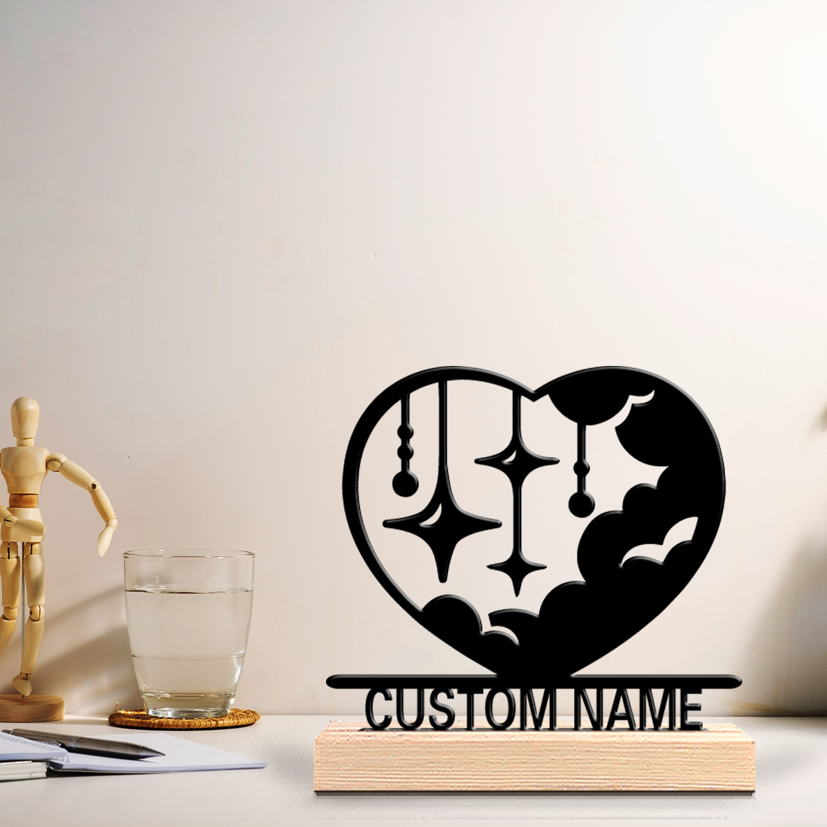 1pc Fashion love cloud Customi - огляд і ціна Art Y Craft
