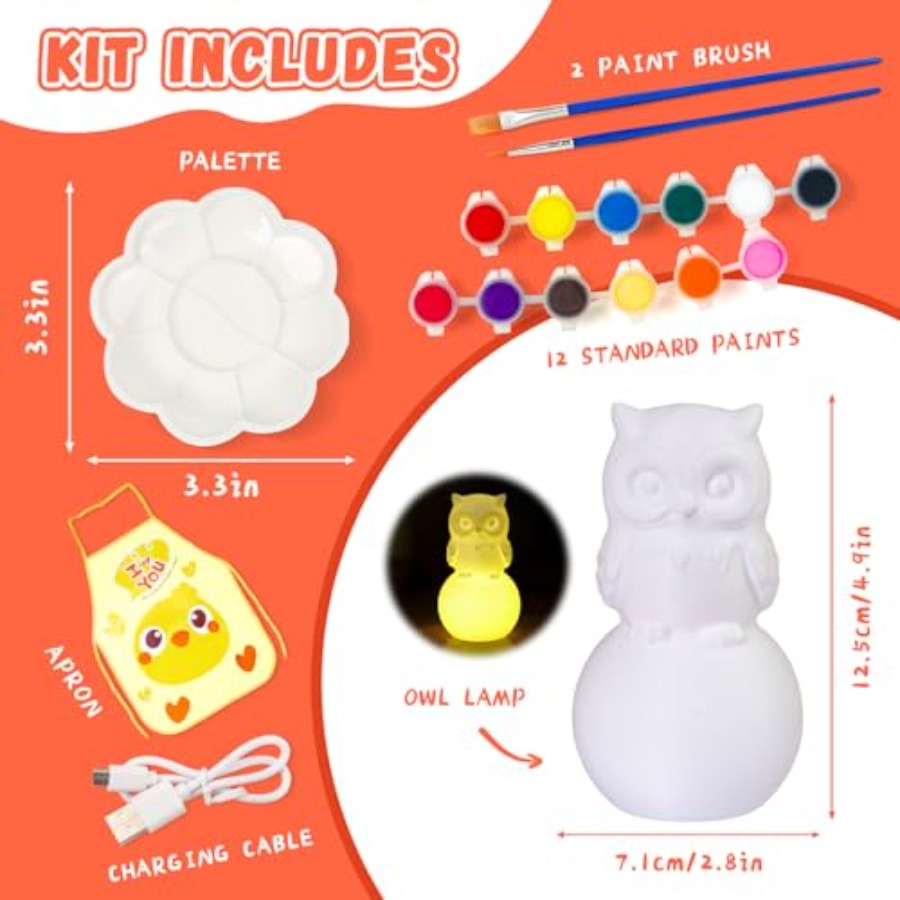 Paint Your Own Lamp Kit, Arts  - огляд і ціна Art Craft Diy