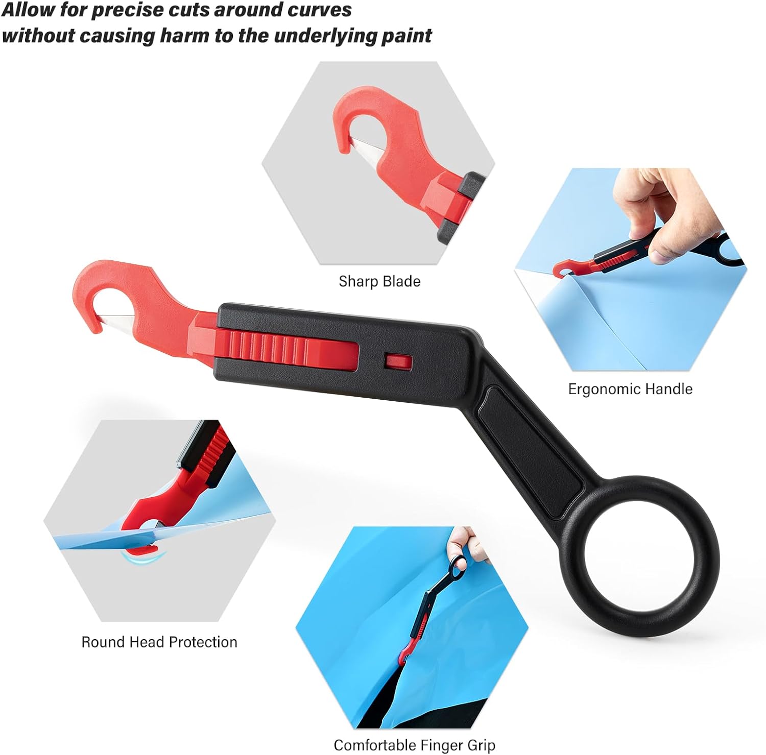 EHDIS 2pcs Safety Guard Cutter - огляд і ціна Art Craft Knife