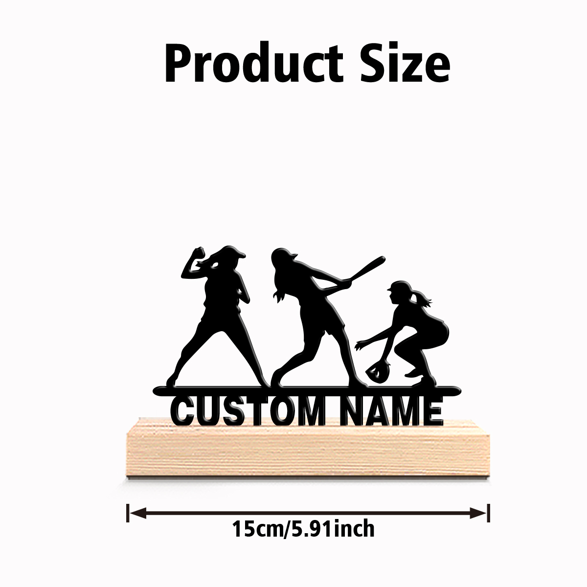 1pc Abstract baseball girl Cus - огляд і ціна Art Y Craft