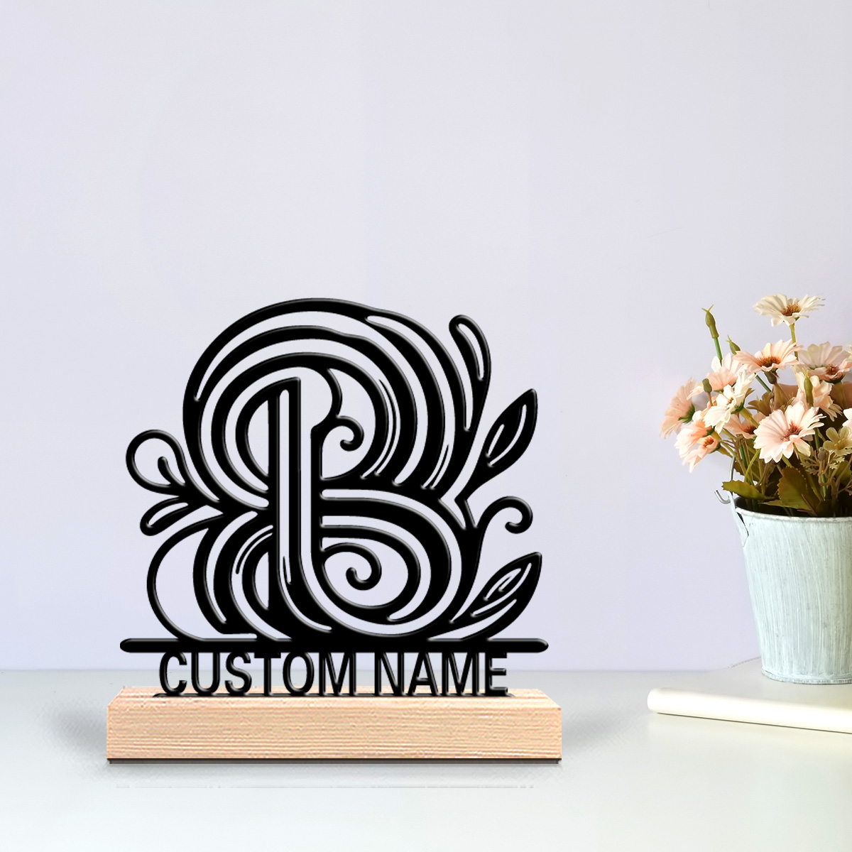 1pc Vintage B pattern Customiz - огляд і ціна Art Y Craft