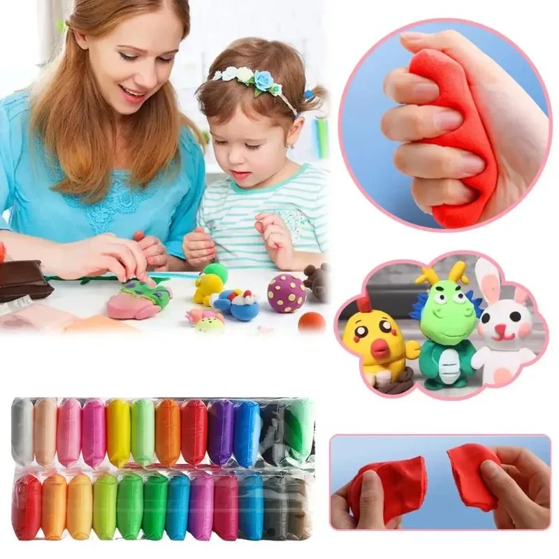 1Bag 36 Colors Super Light Mod - огляд і ціна Air Dry Clay