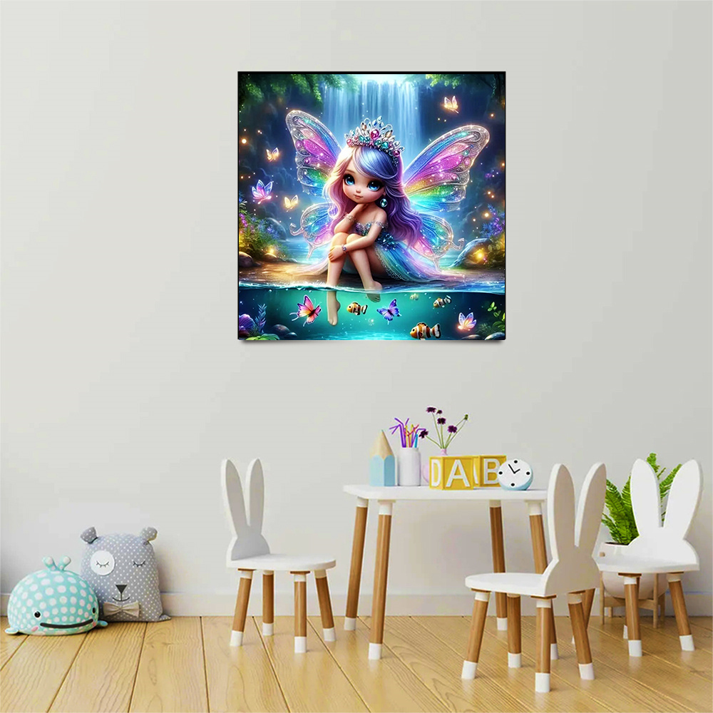 Momoart Girl Diamond Mosaic Po - огляд і ціна Art Craft Butterfly