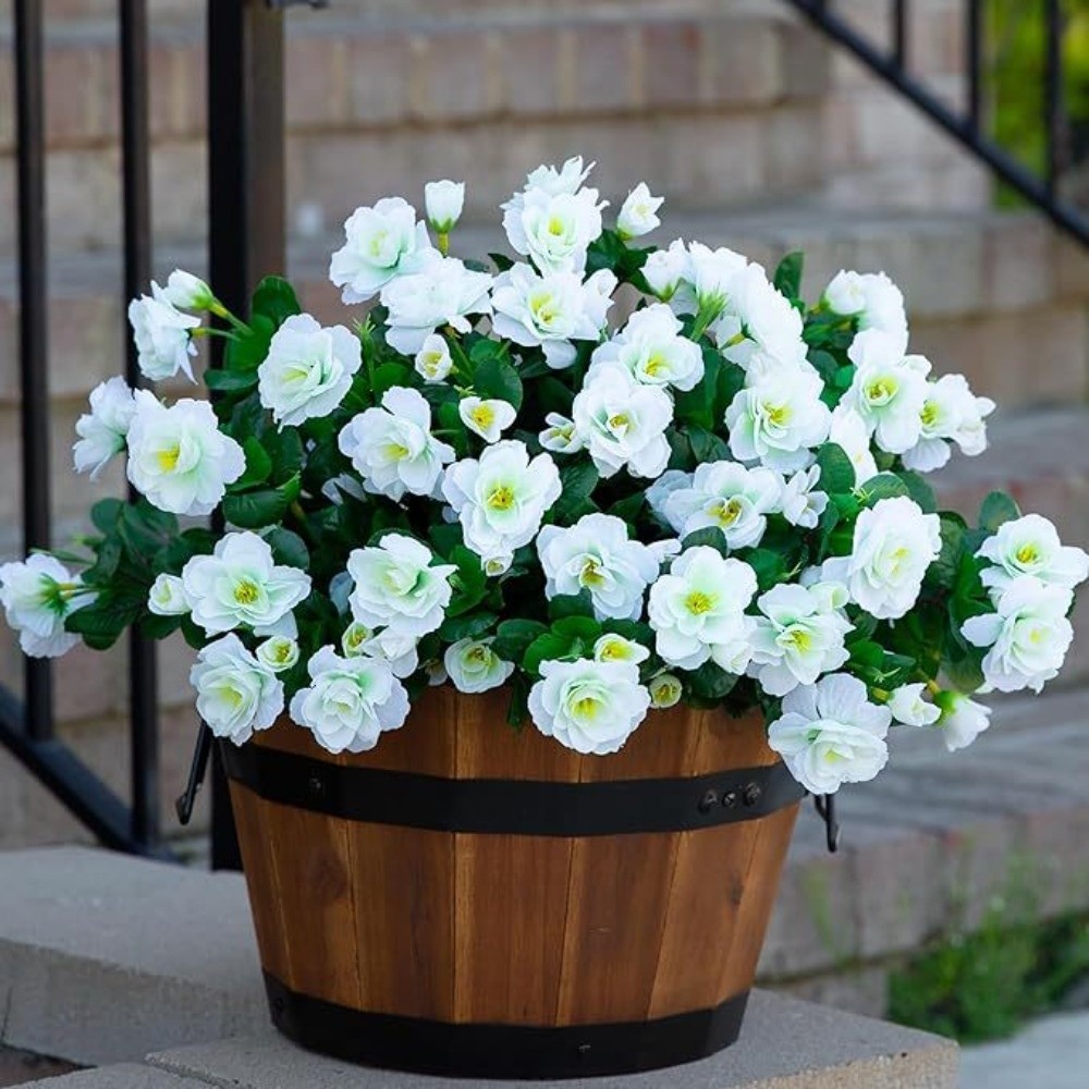 Fake Flowers Artificial Azalea - огляд і ціна Art Craft 2 Year Olds