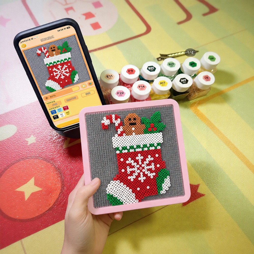 LED Smart Fuse Bead Pegboard,  - огляд і ціна Art Craft Diy