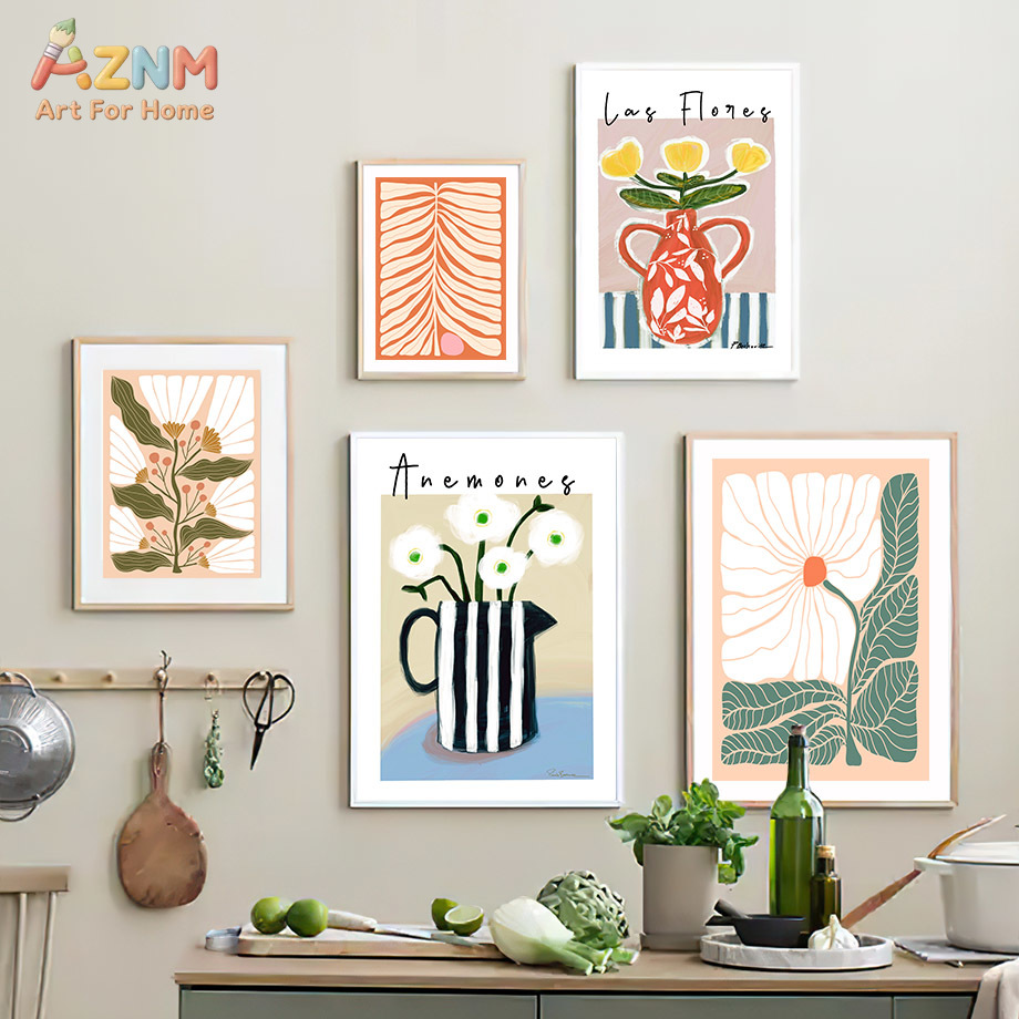 AZNM Boho Floral Canvas Wall A - огляд і ціна Art Craft Butterfly
