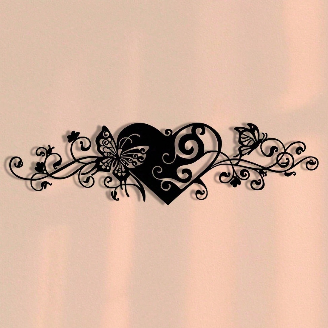 Minimalist 2D Metal Wall Art,  - огляд і ціна Art Craft Butterfly