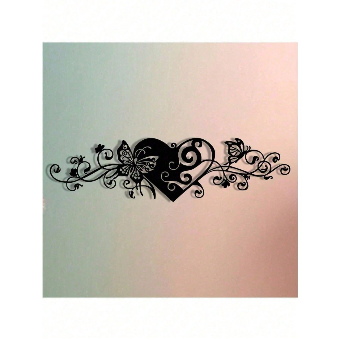 Minimalist 2D Metal Wall Art,  - огляд і ціна Art Craft Butterfly