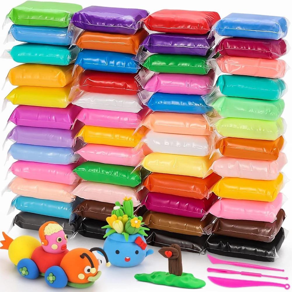 48 Colors Air Dry Clay Ultra L - огляд і ціна Air Dry Clay