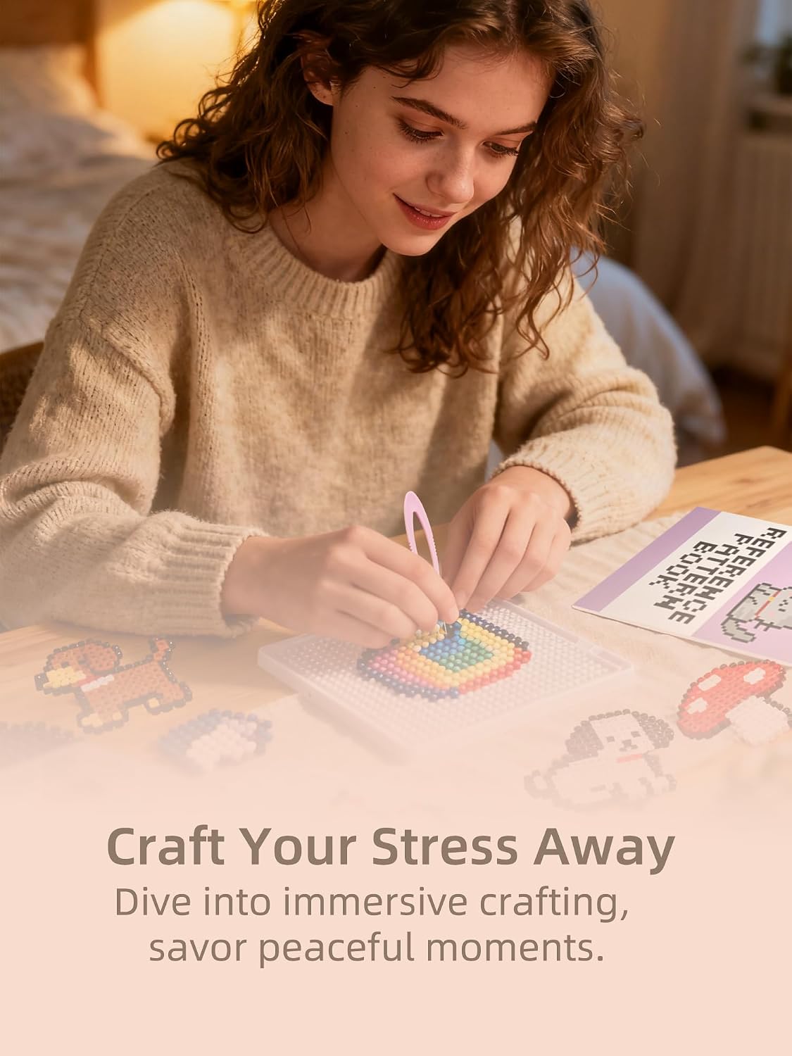 Fuse Beads Kit-Easy DIY-96 Col - огляд і ціна Art Craft Diy
